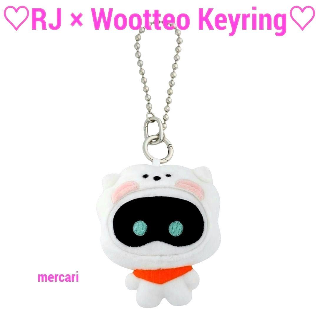 RUNSOKJIN Wootteo Keyring ジン　ウット　キーリング PRE-ORDER] JIN (BTS) - OFFICIAL MD [RUNSEOKJIN] WOOTTEO