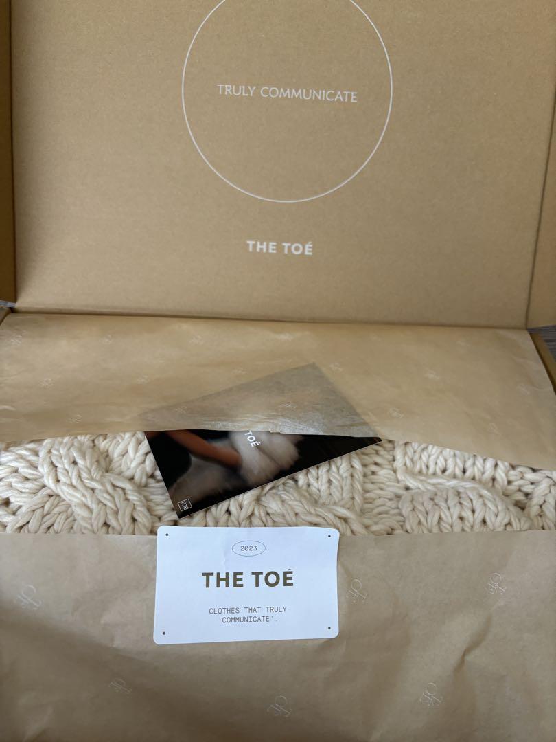 THE TOE MARAIS HANDMADE KNIT ブラック