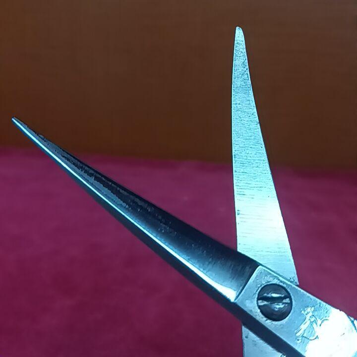 超レア【美品/研磨済】　ペリカン　初期型　ソリＲシザー　６インチ