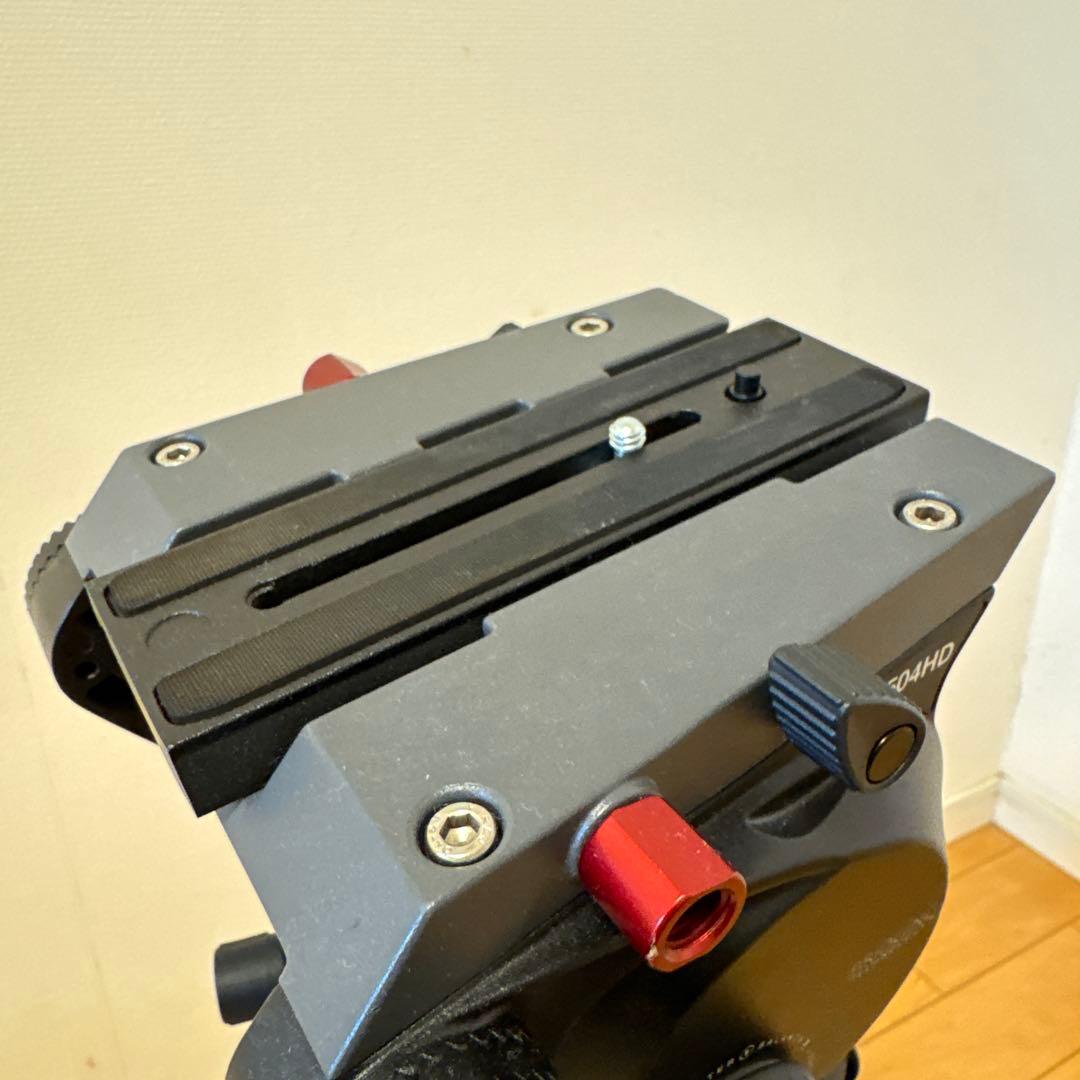 Manfrotto MT055AQ 雲台504HD マンフロット