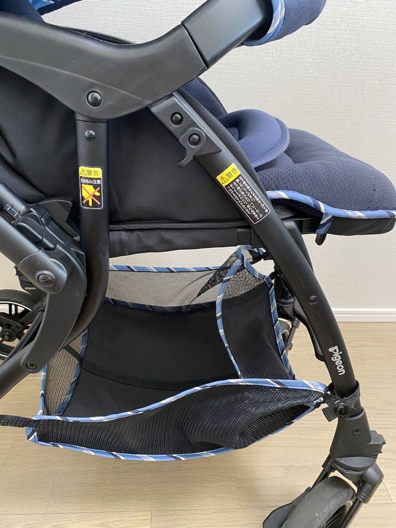 美品】Pigeonピジョン ランフィリノンRA9L ベビーカー 両対面式