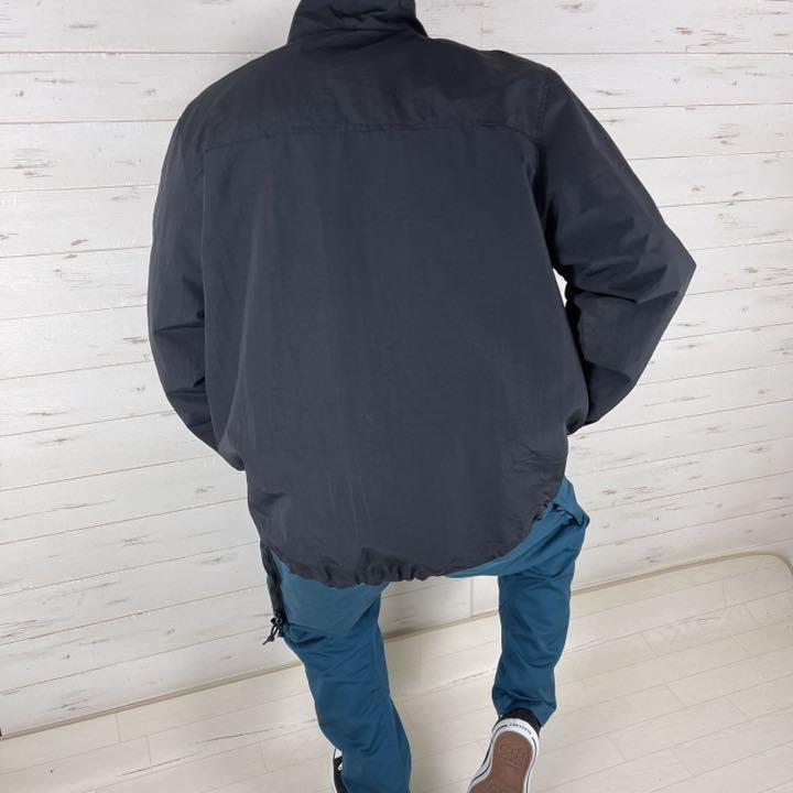2023大人気 激かわ 企業ロゴ ナイロンジャケット XL ブラック黒 刺繍ロゴ ビックサイズ BgEfT-m24700992937 高評価お得