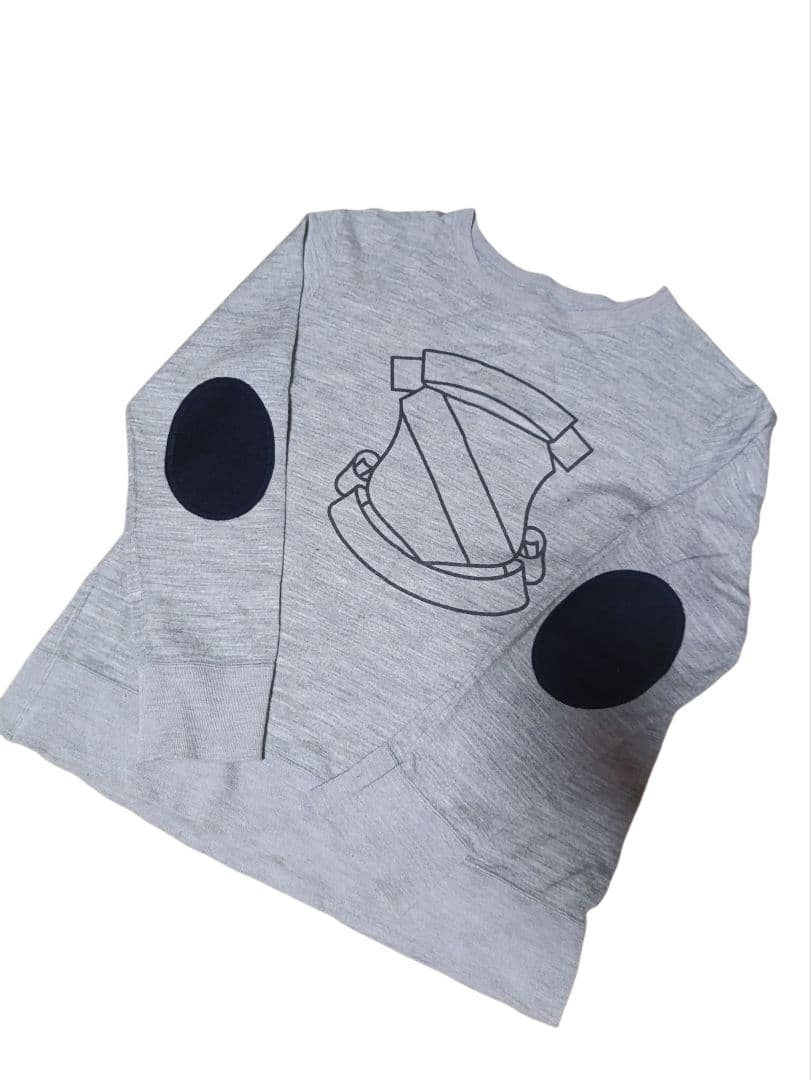 優れた NUMBER N INE ナンバーナイン エンブレム ニット スウェットXL LL n n BY NUMBER N INE