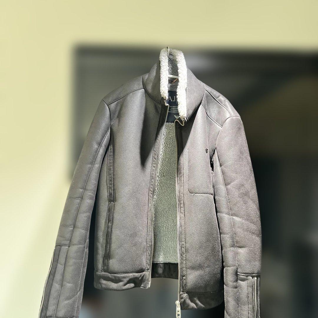 アルマーニジーンズ ムートンジャケット アルマーニジーンズ ムートンジャケット