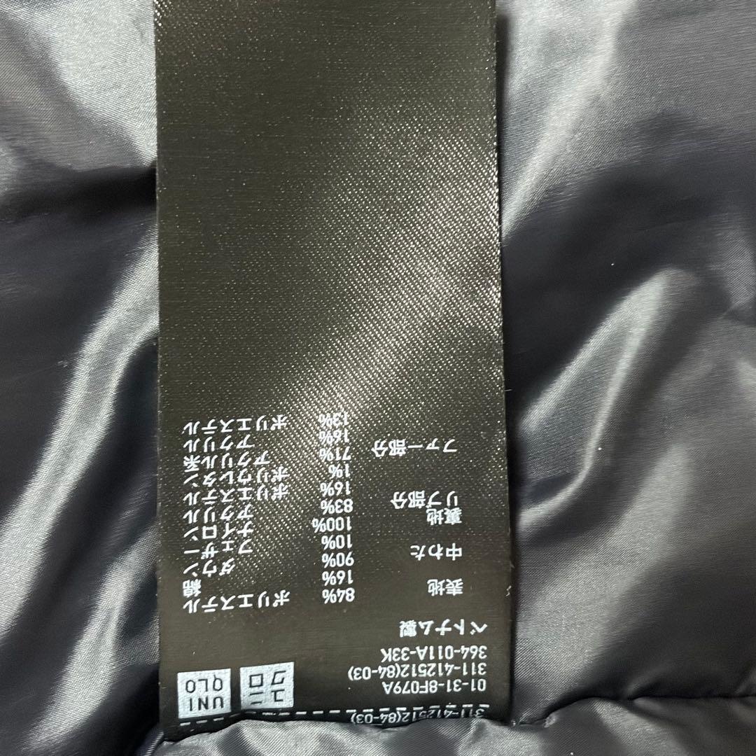 美品 UNIQLO ウルトラウォームハイブリッドダウンコート ブラック M 美品 UNIQLO ウルトラウォームハイブリッドダウンコート ブラック M