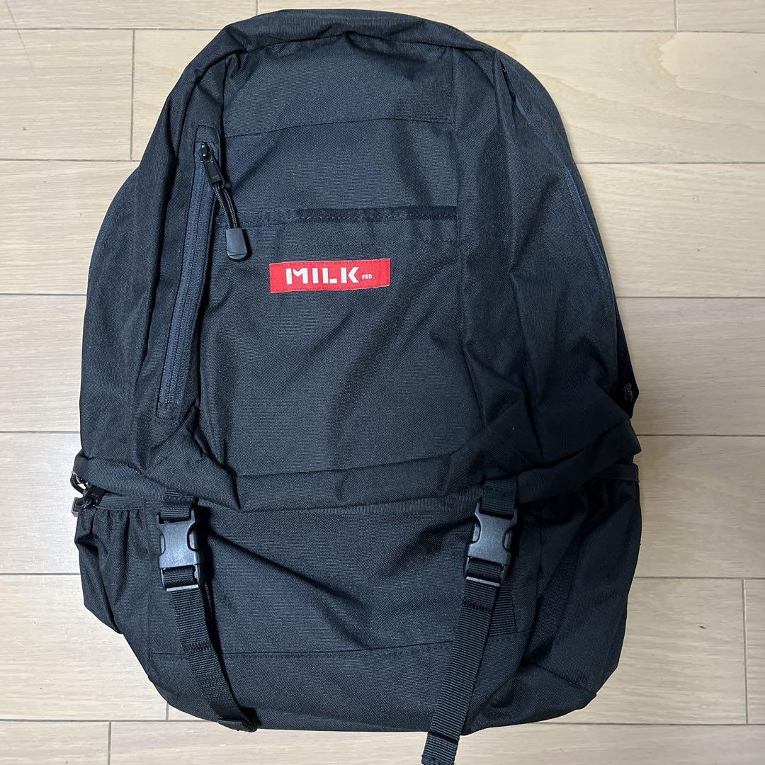 MILK ブラックリュック ミルクフェッド 未使用