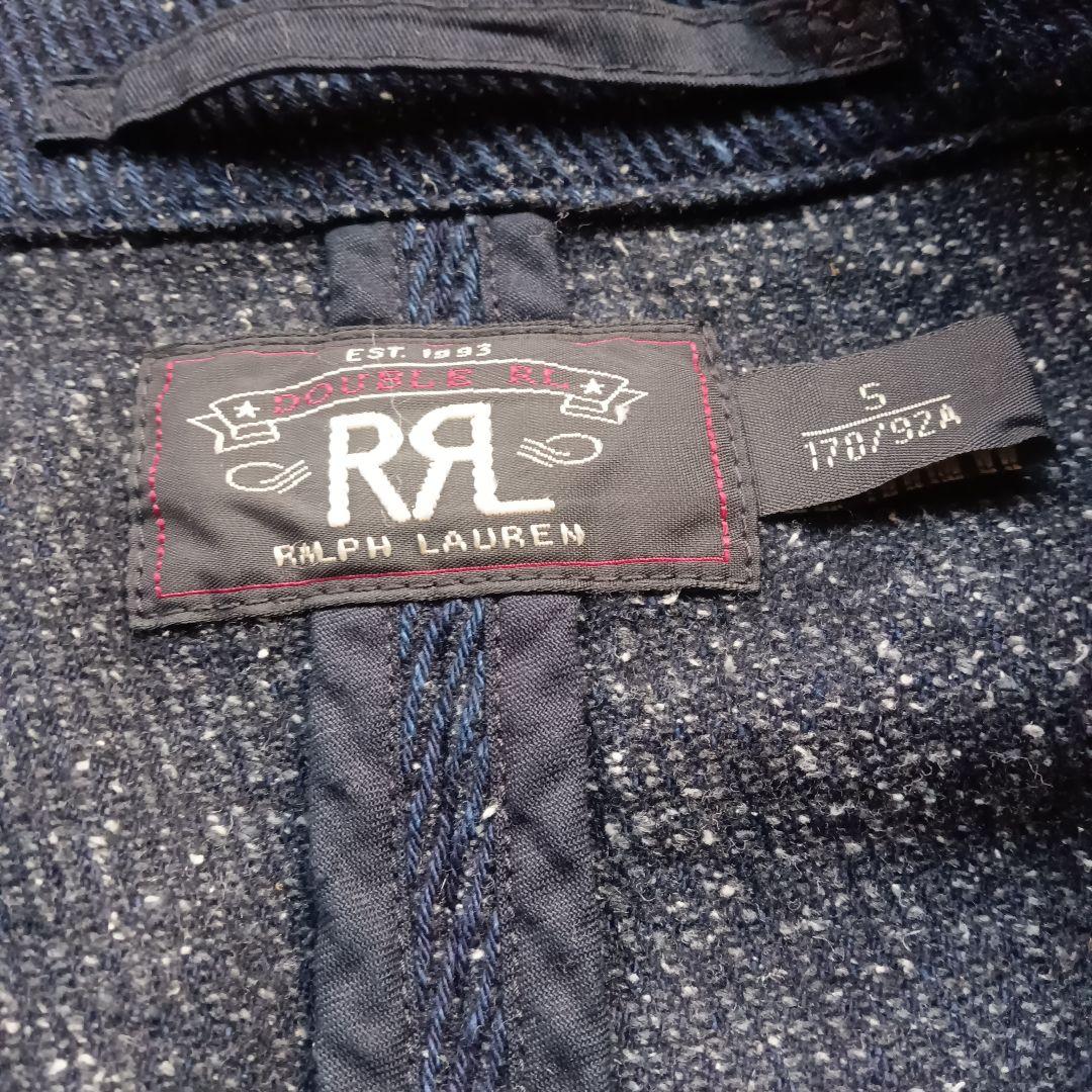 RRL ダブルアールエル インディゴ ウール コットン テーラード ジャケット