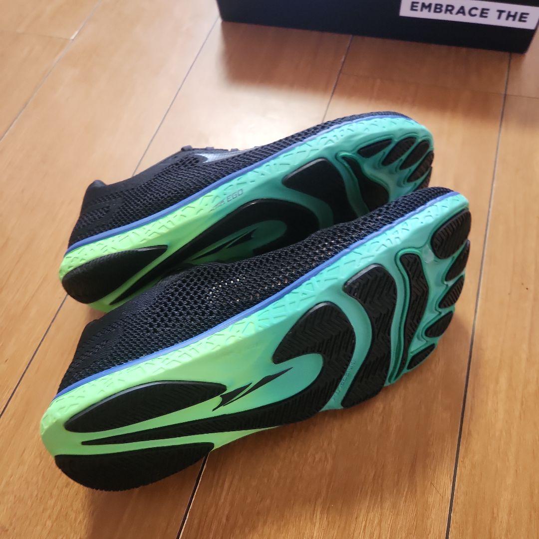 ALTRA ESCALANTE RACER Black/green 新品未使用 画像2