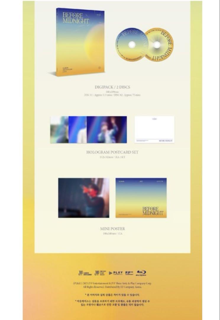 ブルーレイ Before Midnight 2PM　ジュノ　フォトカード付　新品 2PM ジュノ Before Midnight Blu-ray 新品未開封 - メルカリ