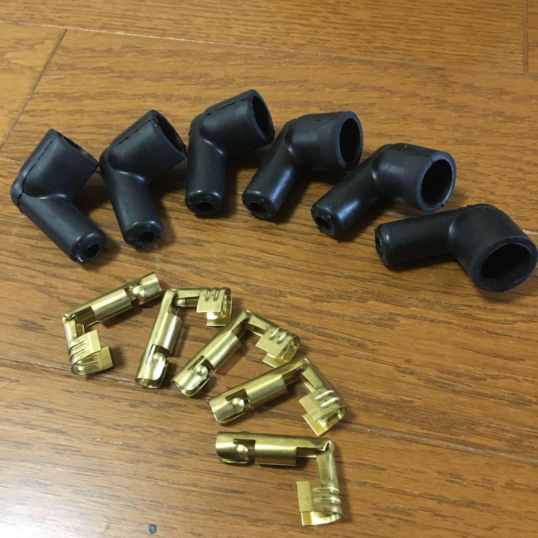 最高の品質 プラグコード ターミナル 端子 L字型 旧車 Msd レストア Www Anavara