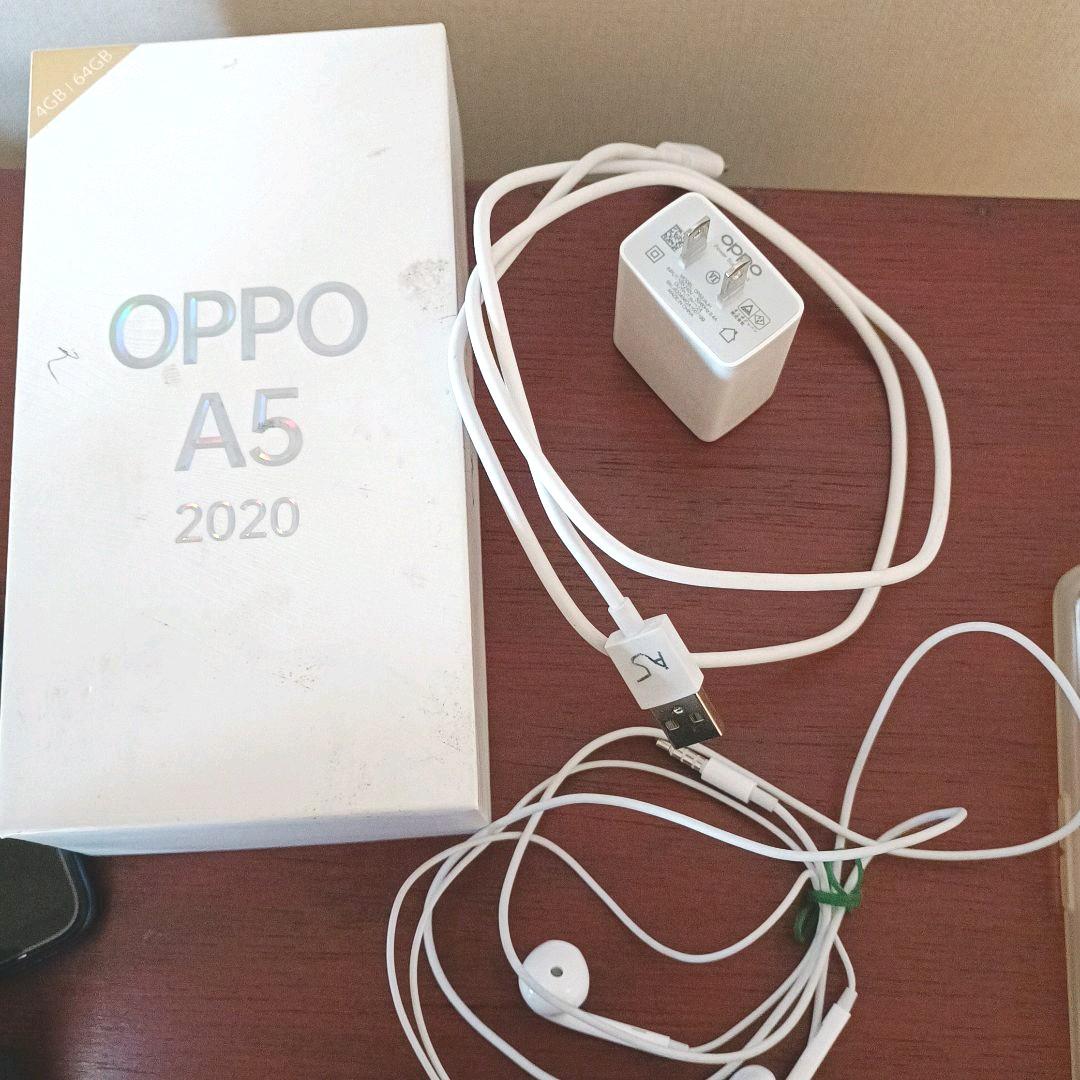 正規品定番 Oppo 4GB 64GB SIMフリー tani様用 Fwsbh-m24711867267 A5 2020 ブルー 安い爆買い