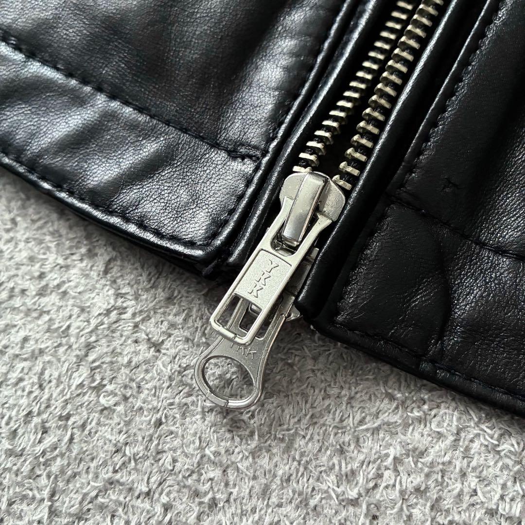 BEAUTY&YOUTHユナイテッドアローズ ラムレザーシングルライダース 黒 BEAUTY&YOUTHユナイテッドアローズ ラムレザーシングルライダース 黒