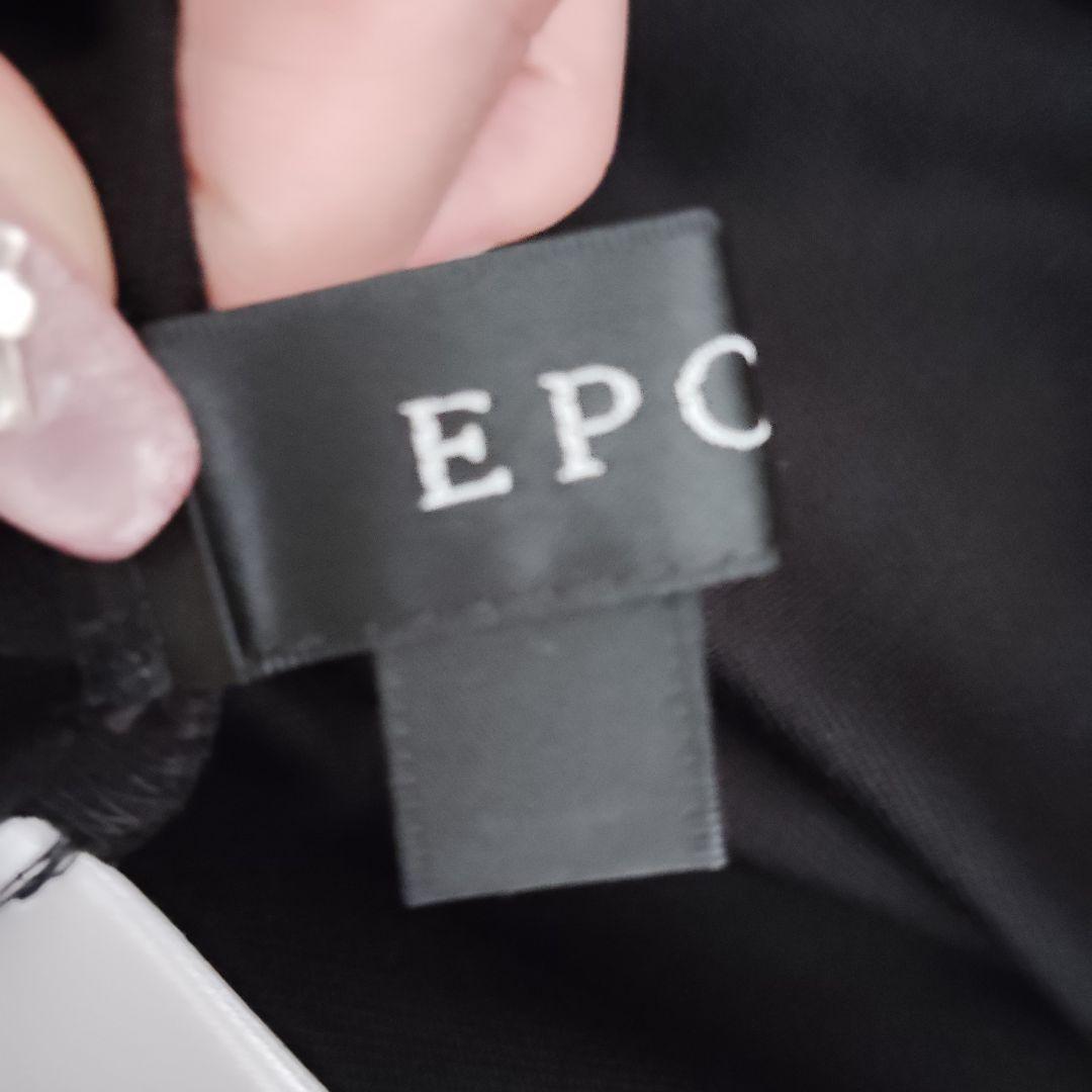 EPOCA エポカ レーヨン フレア ワンピース ロング 黒