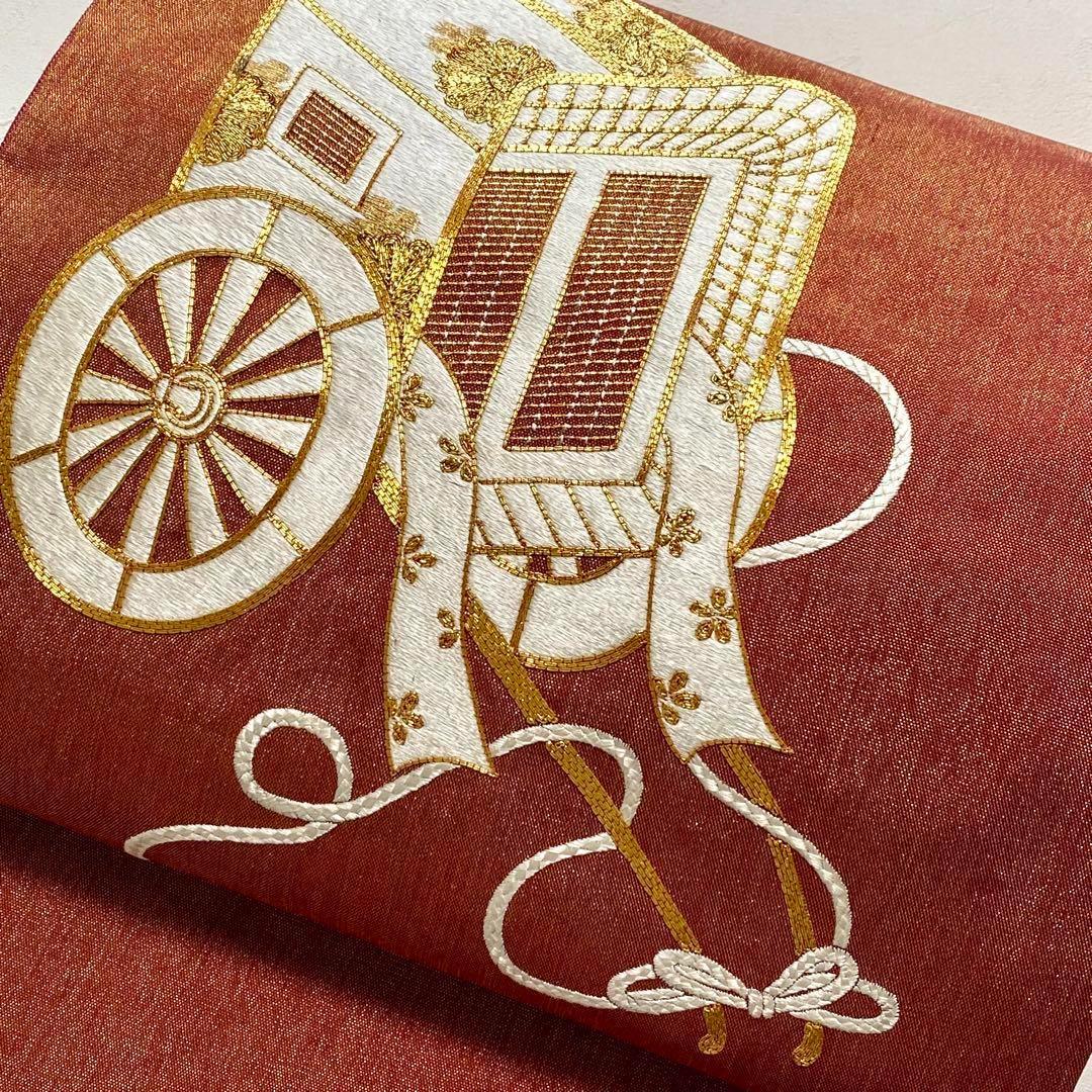 金通し刺繍