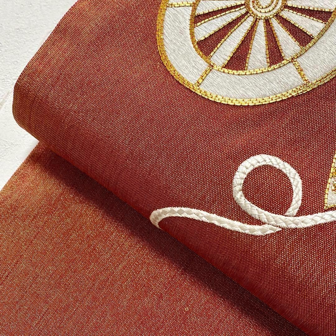 御所車 金狛刺繍