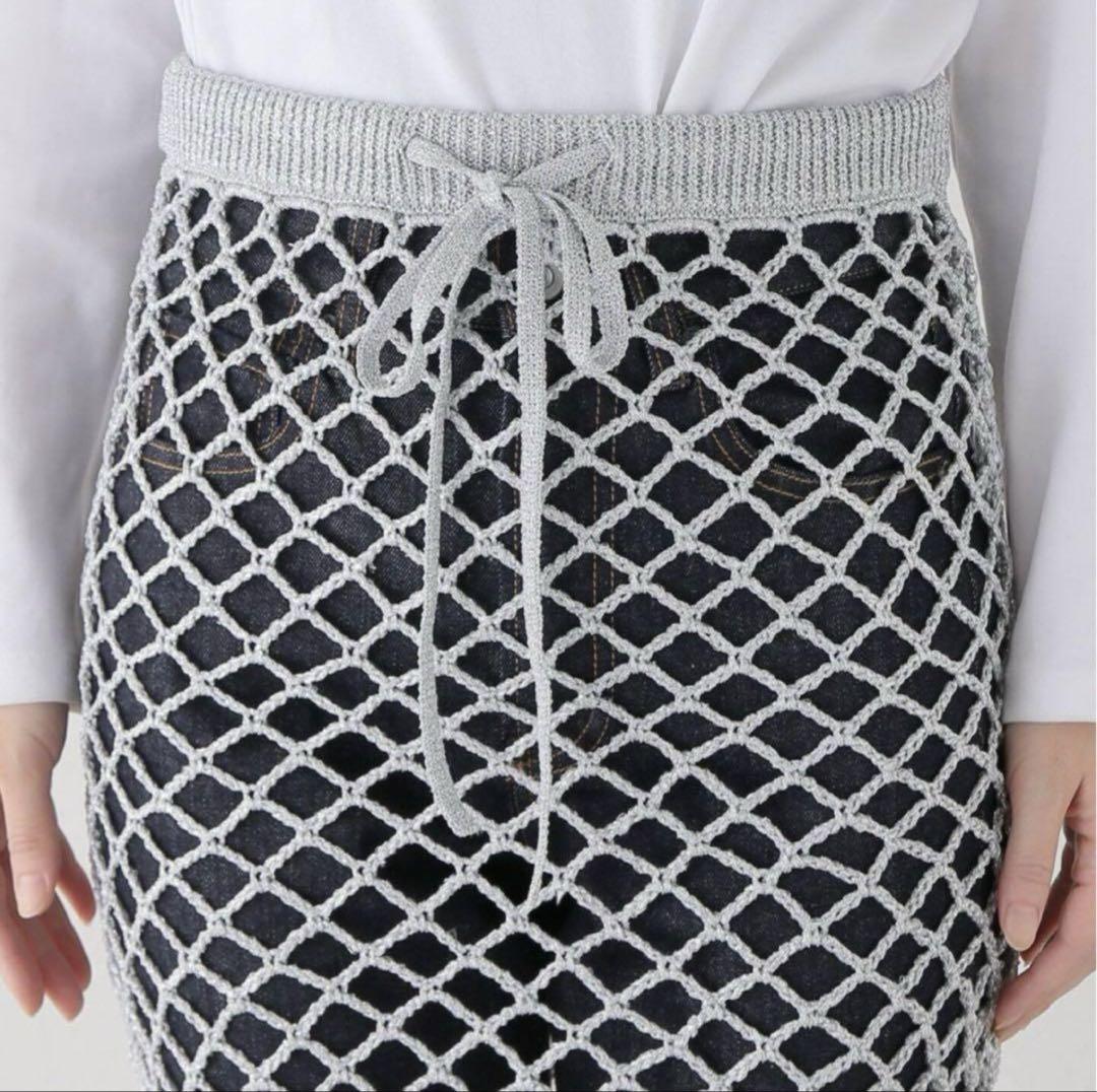 JOURNAL STANDARD ジャーナルスタンダード　ラメメッシュスカート