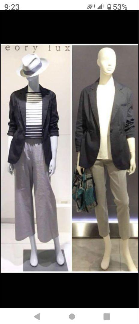 最 安 価格ファッション - theory luxe ノーカラージャケット