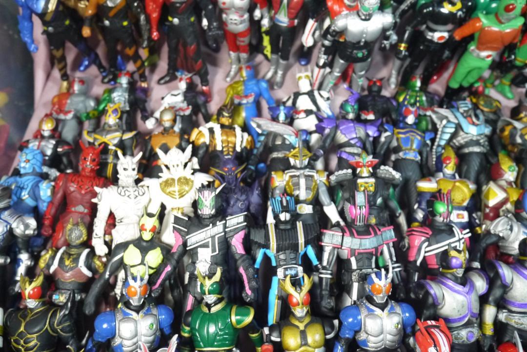 ライダーヒーローシリーズ　ビッグサイズソフビフィギュア　150体セット