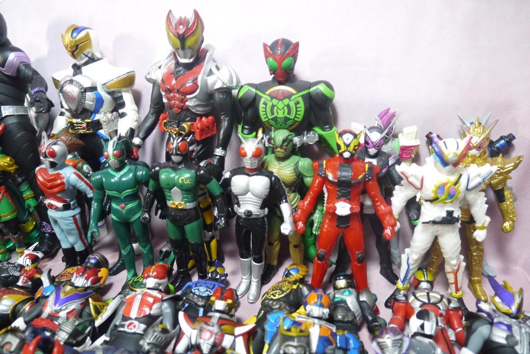 ライダーヒーローシリーズ　ビッグサイズソフビフィギュア　150体セット