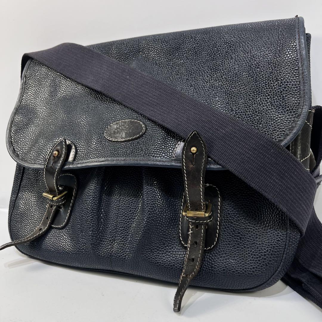 lucky13 ✨ ヴィンテージ✨MULBERRY メッセンジャーバッグ