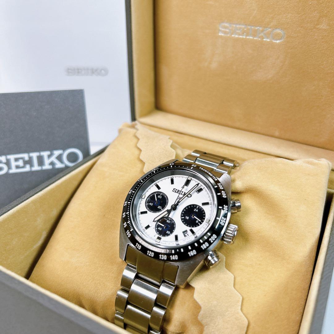 SEIKO プロスペックススピードタイマー V192-0AF0 ソーラークォーツ