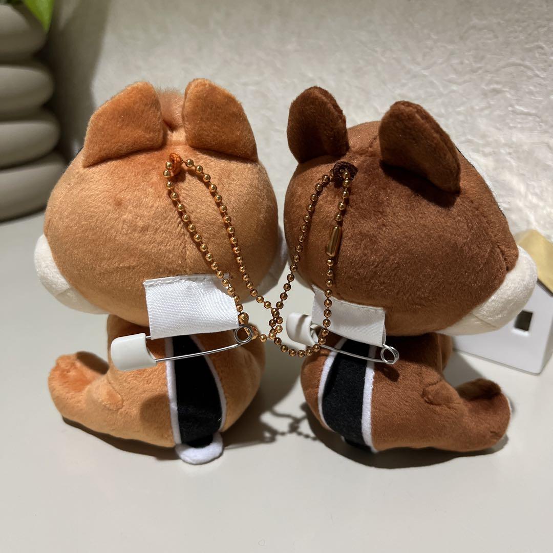 チップとデール ぬいぐるみキーホルダー チップとデール ぬいぐるみキーホルダー（ミニサイズ） - メルカリ