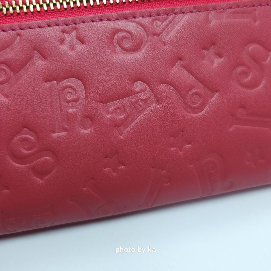 ピンク アナスイ ANNA SUI 長財布 ディズニー コラボ ミッキー 新品