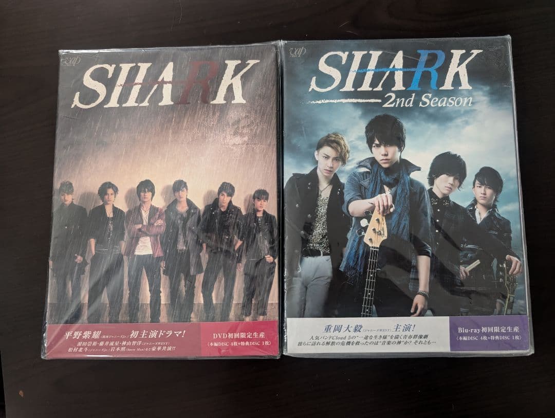 SHARK 第1 2シーズン DVD Blu-rayセット目立った傷や汚れなし