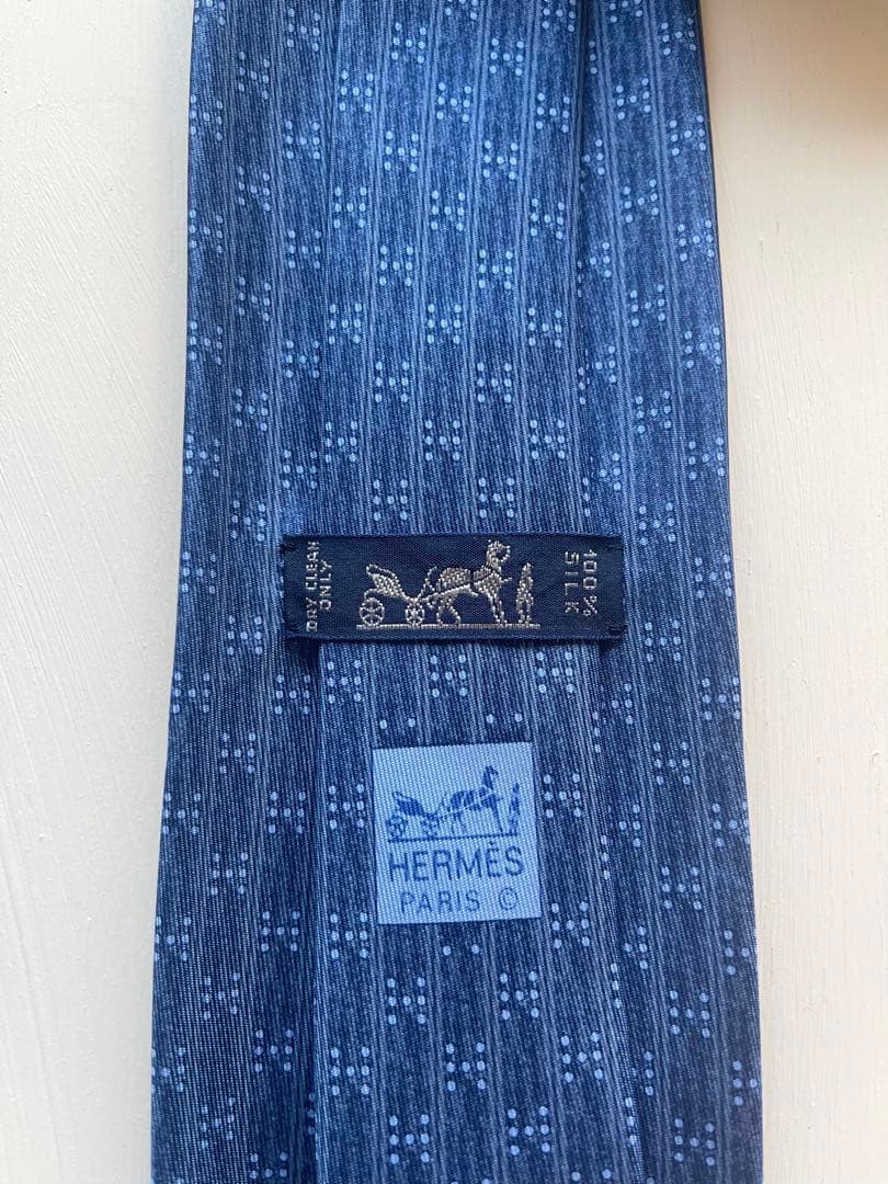 エルメス ネクタイ メンズ ドット柄 未使用 エルメス ネクタイ メンズ ドット柄 未使用