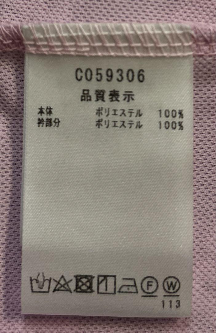 Picone CLUBピッコーネ　クラブ　レディース 半袖ポロシャツ　総柄　M