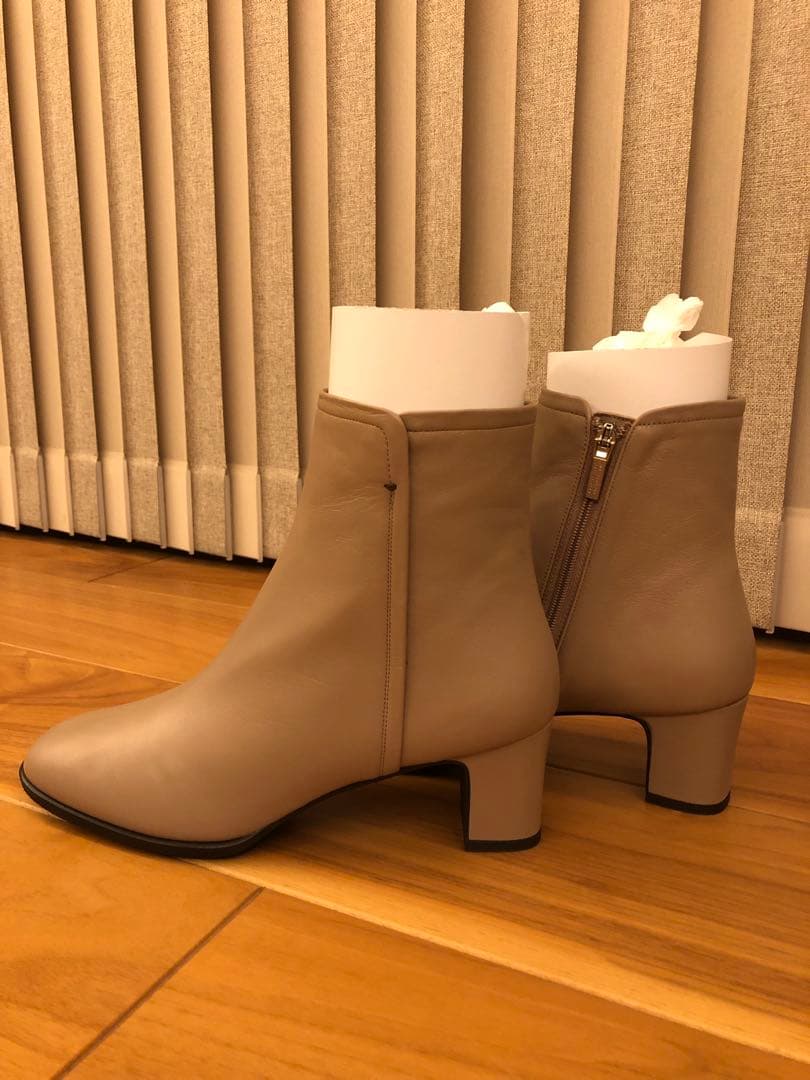 MACKINTOSH PHILOSOPHY ベージュショートブーツ MACKINTOSH PHILOSOPHY ベージュショートブーツ