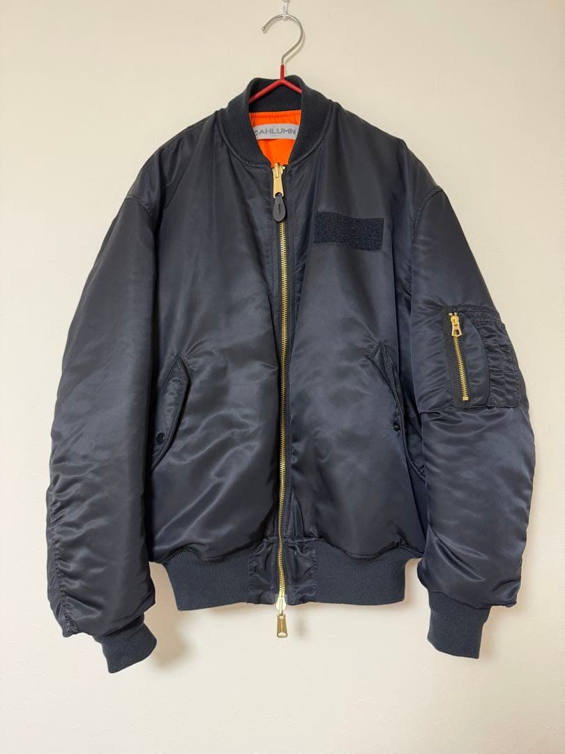 CAHLUM MA-1ジャケット