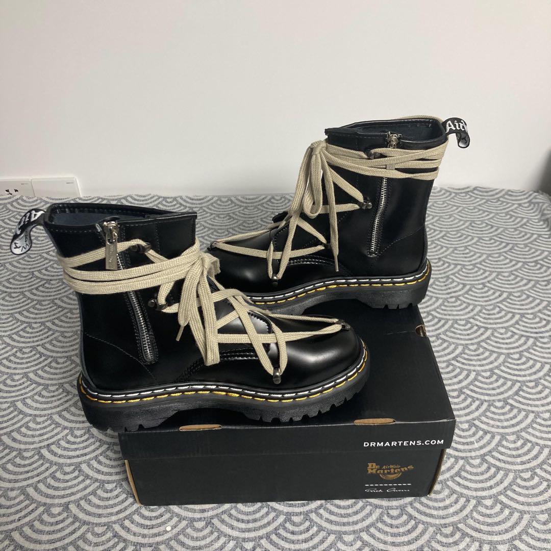 Rick Owens x Dr. Martens ブーツ レディースメンズ箱付