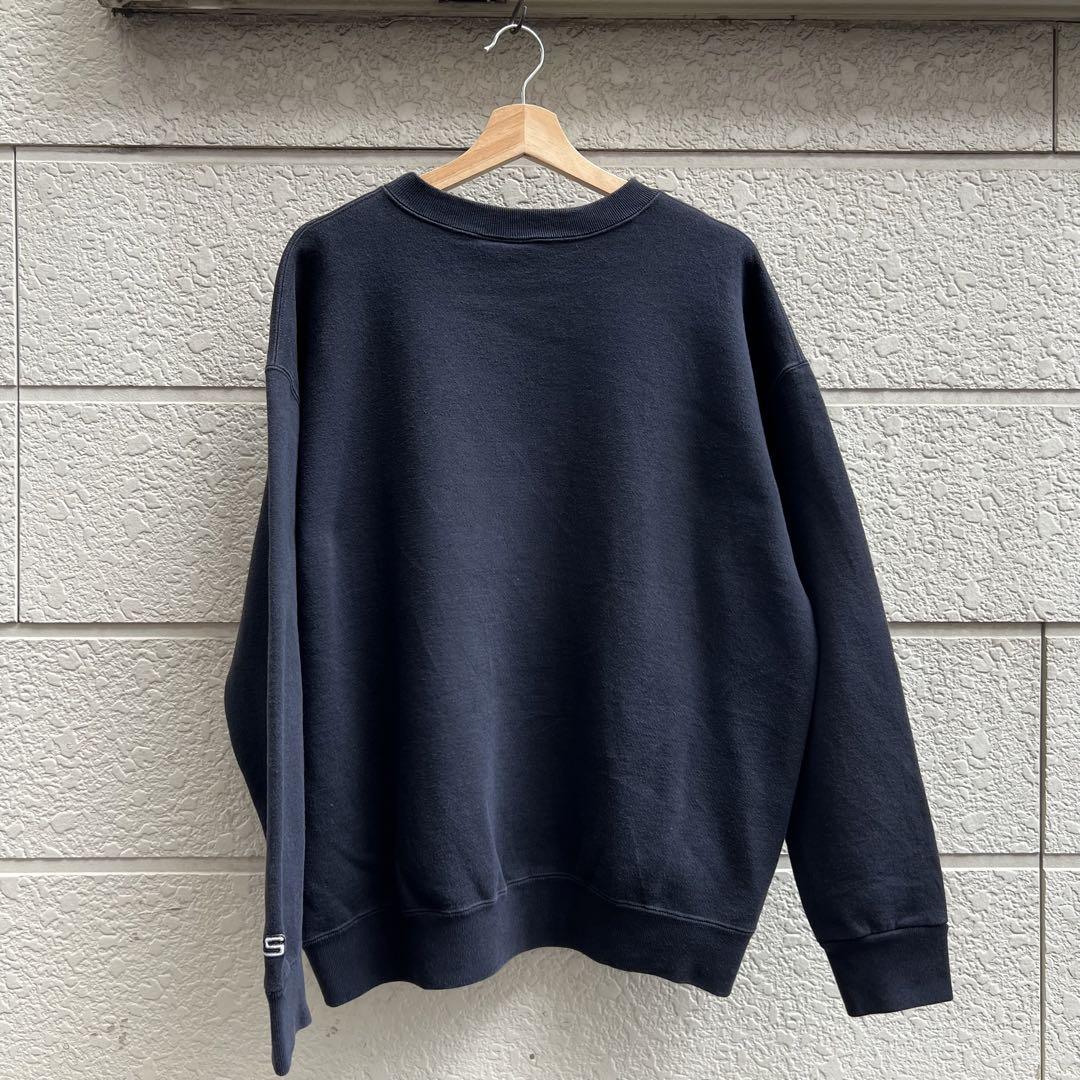 90s USA製 ブラック スウェットシャツ XLサイズ 黒 vintage
