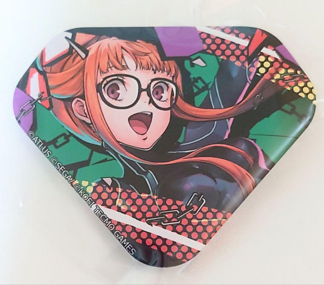 缶バッジ パセラコラボ ペルソナ5 佐倉双葉 ペルソナ5 スクランブル ファントム ストライカーズ オタカラ缶