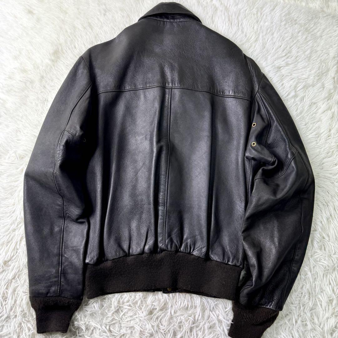美品/希少✨schott フライトジャケット　A-2 230 ブラウン　40
