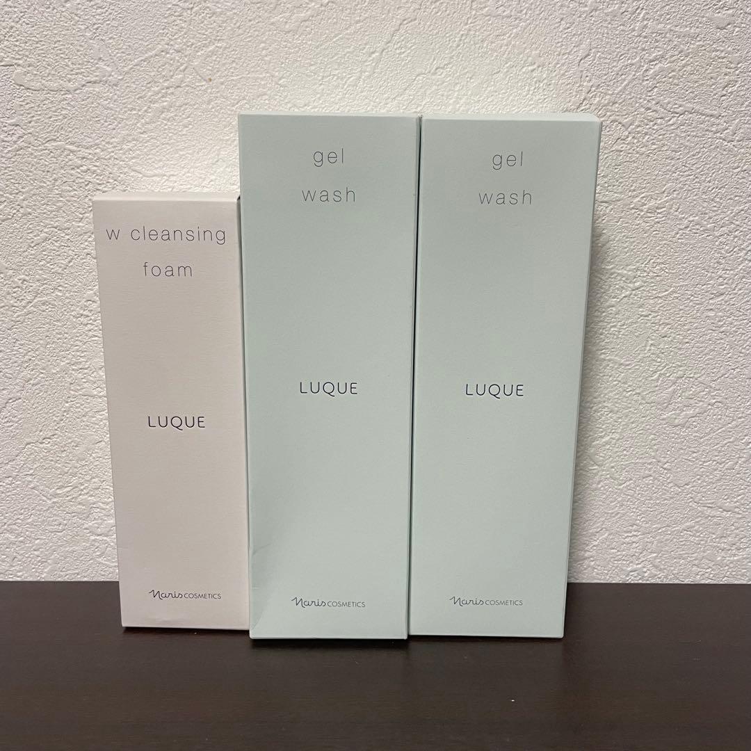 ナリス ルクエ ジェルウォッシュ Wクレンジングフォームセット - メルカリ