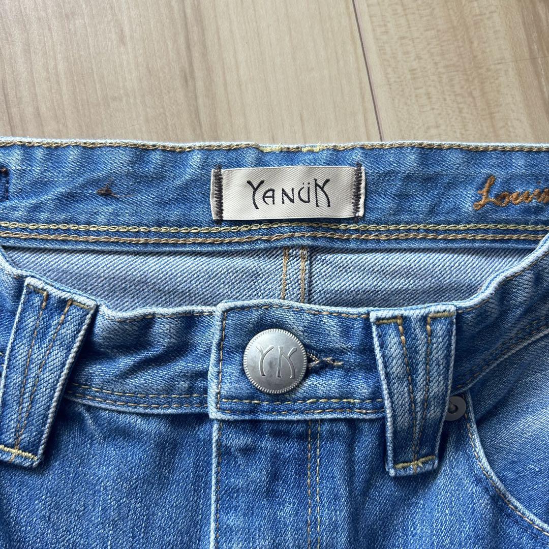 YANUKヤヌーク LOUISE ストレートデニム 25