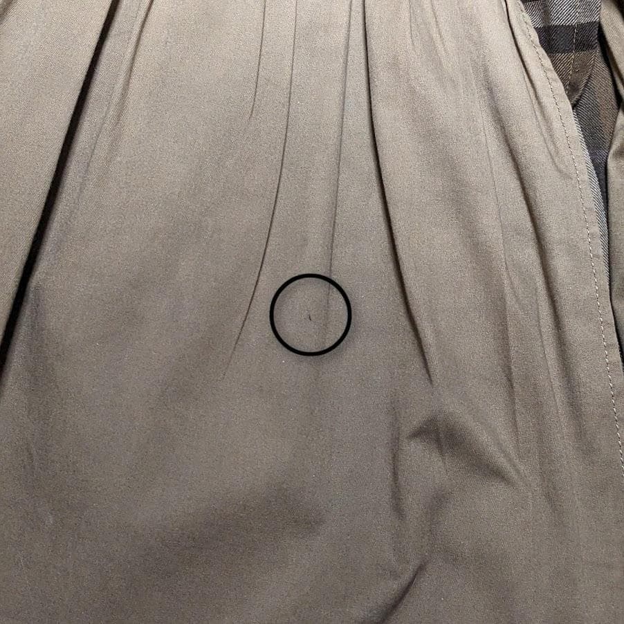 BURBERRY BLUE LABEL トレンチコート グラデーション サイズM BURBERRY BLUE LABEL トレンチコート グラデーション サイズM