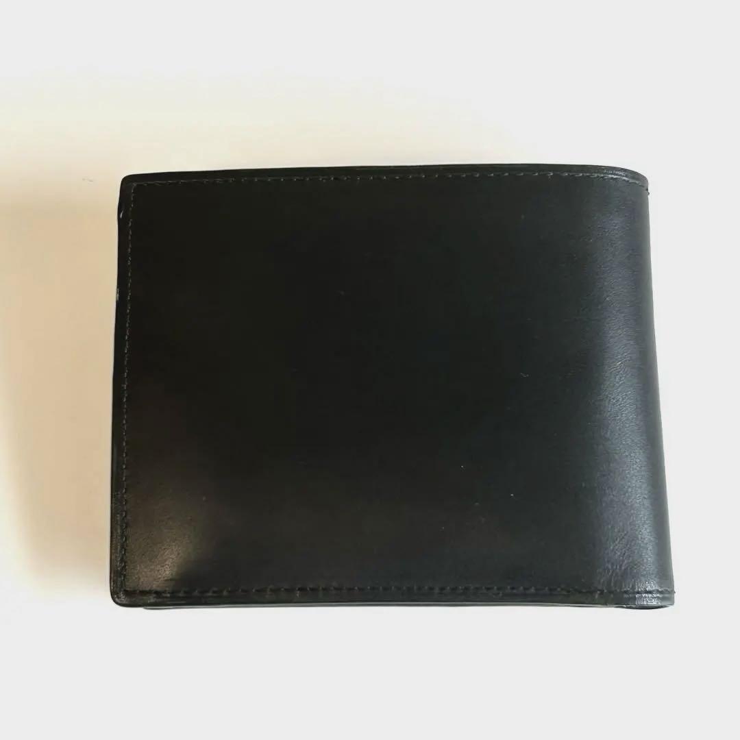 Paul Smith 折財布 マルチインサイド 黒 ブラック ストライプ