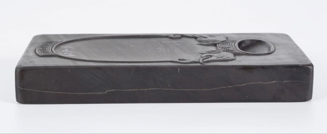 中国古玩 象壺陰陽図彫 長方唐硯 唐木箱付 書道具 端渓硯 文房四宝 骨董品 中国古玩 象壺陰陽図彫 長方唐硯 唐木箱付 書道具 端渓硯 文房四宝 骨董品