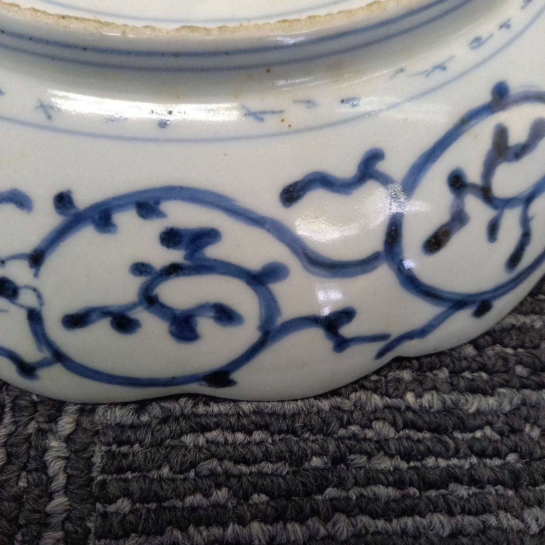 伊万里焼蛸唐草皿
