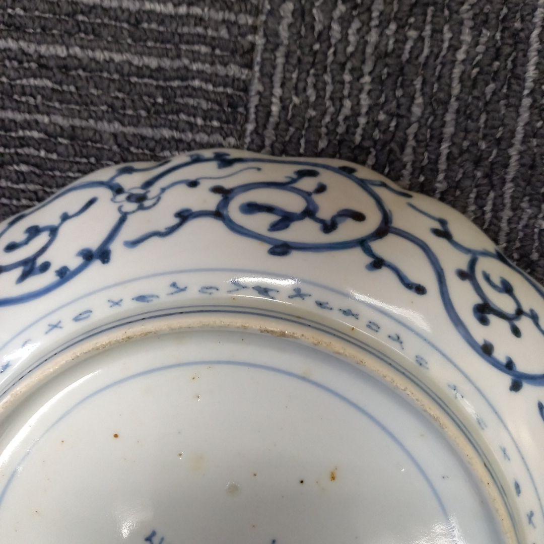 伊万里焼蛸唐草皿