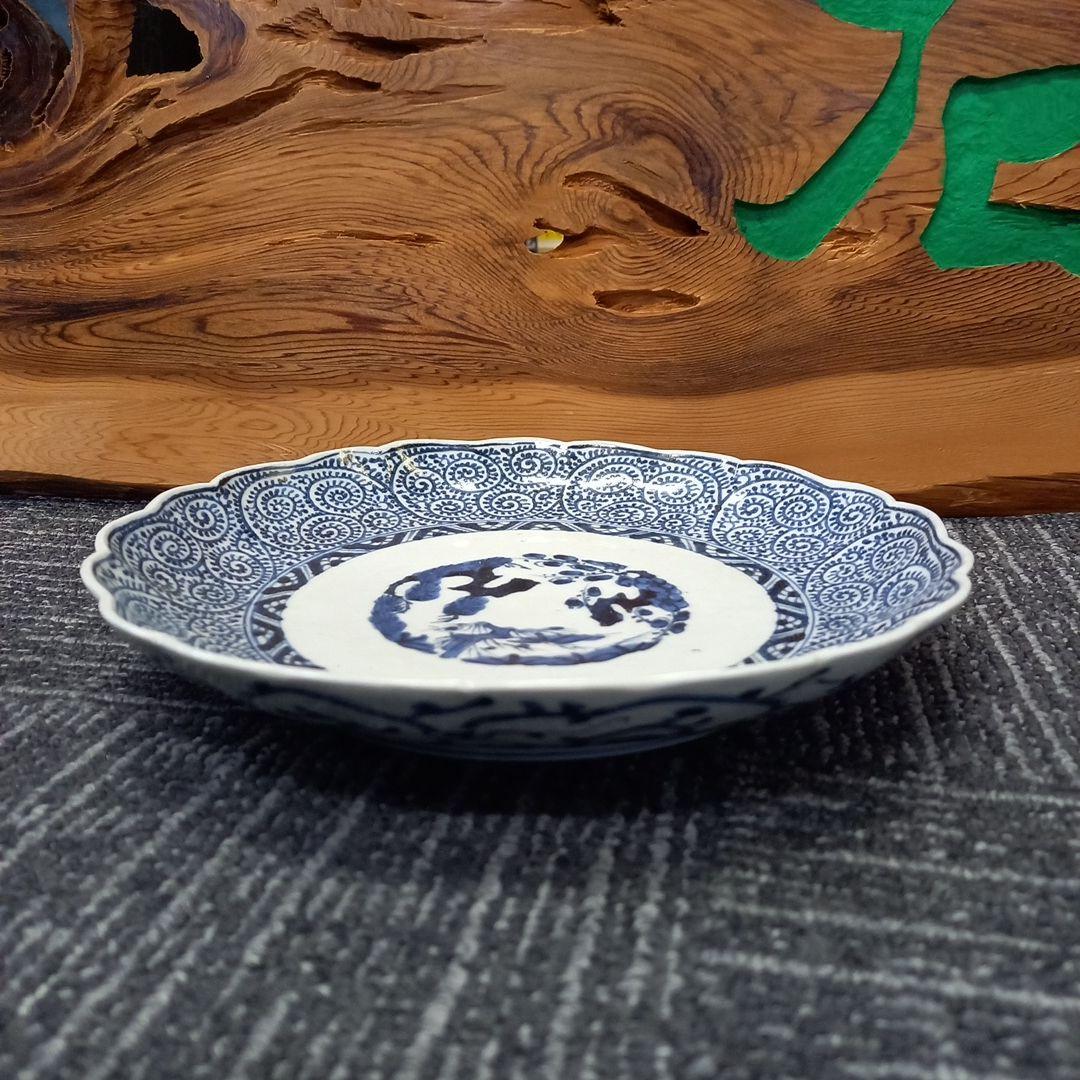伊万里焼蛸唐草皿