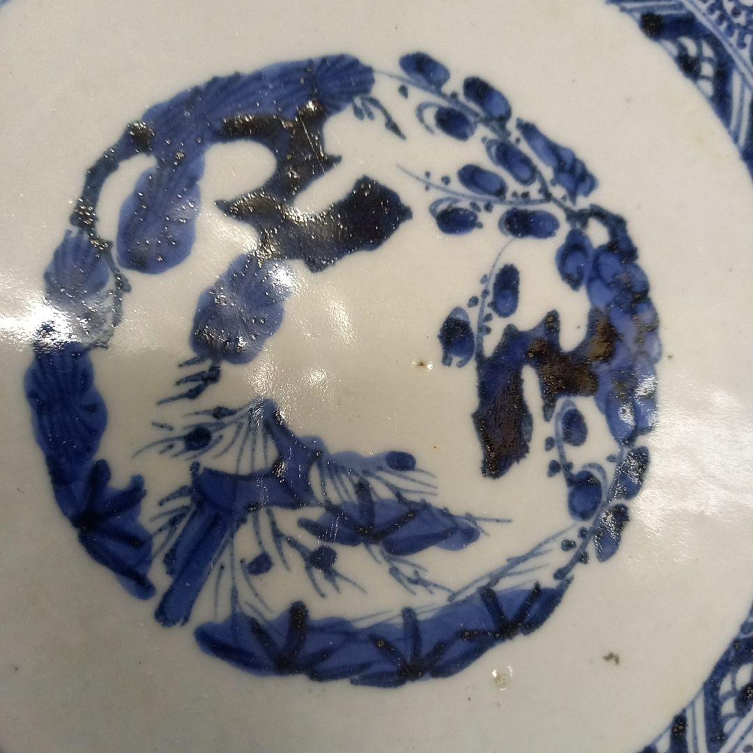 伊万里焼蛸唐草皿