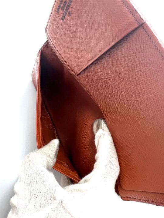 ☆美品☆ ルイヴィトン モノグラム 二つ折り長財布 札入れ メンズ