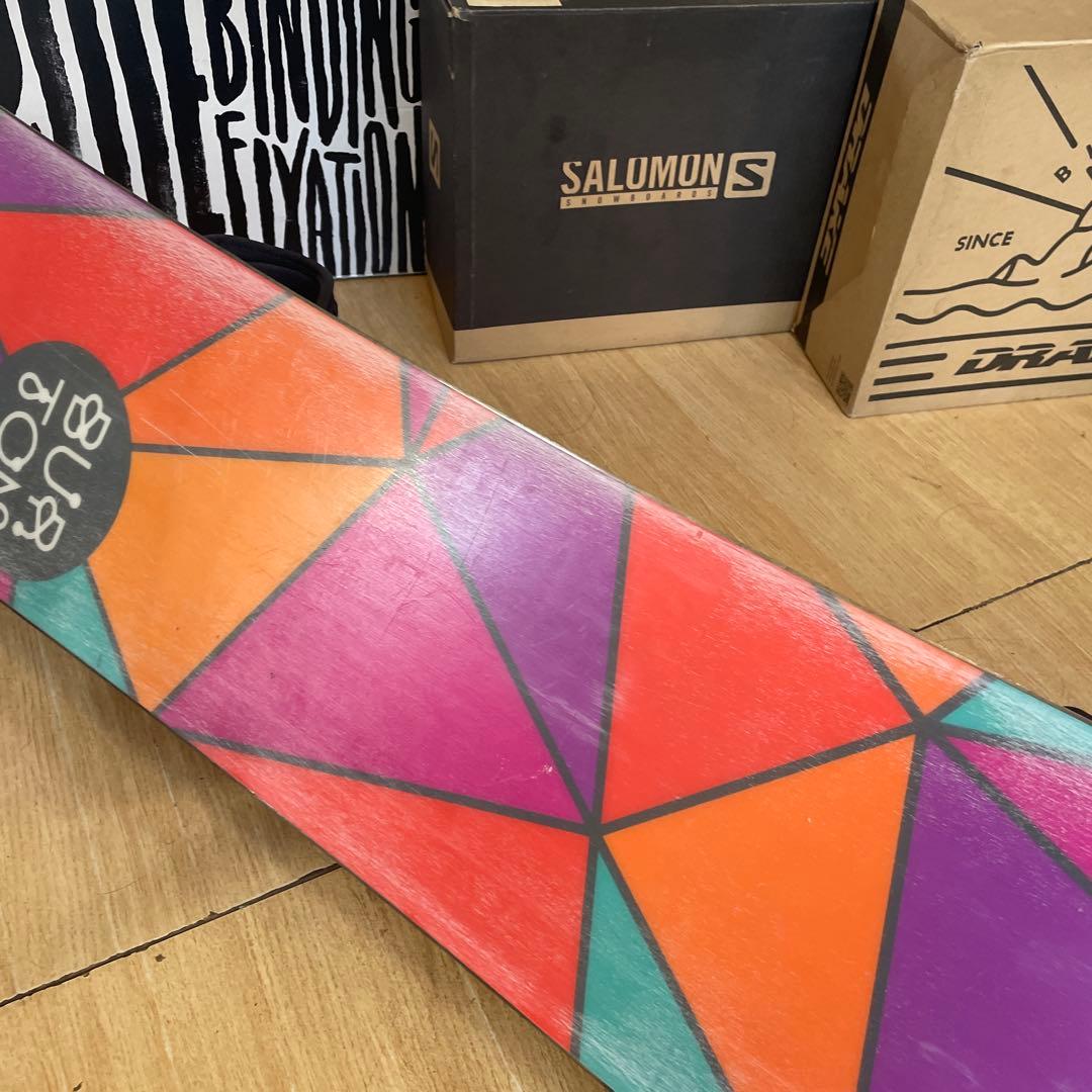 BURTON×STELLA バートン スノーボードセット バインディング付 BURTON×STELLA バートン スノーボードセット バインディング付