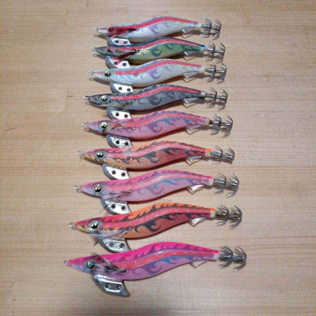 残り1組 ヤマシタ エギ王K 黒潮 エギ 3.5号 9本やや傷や汚れあり