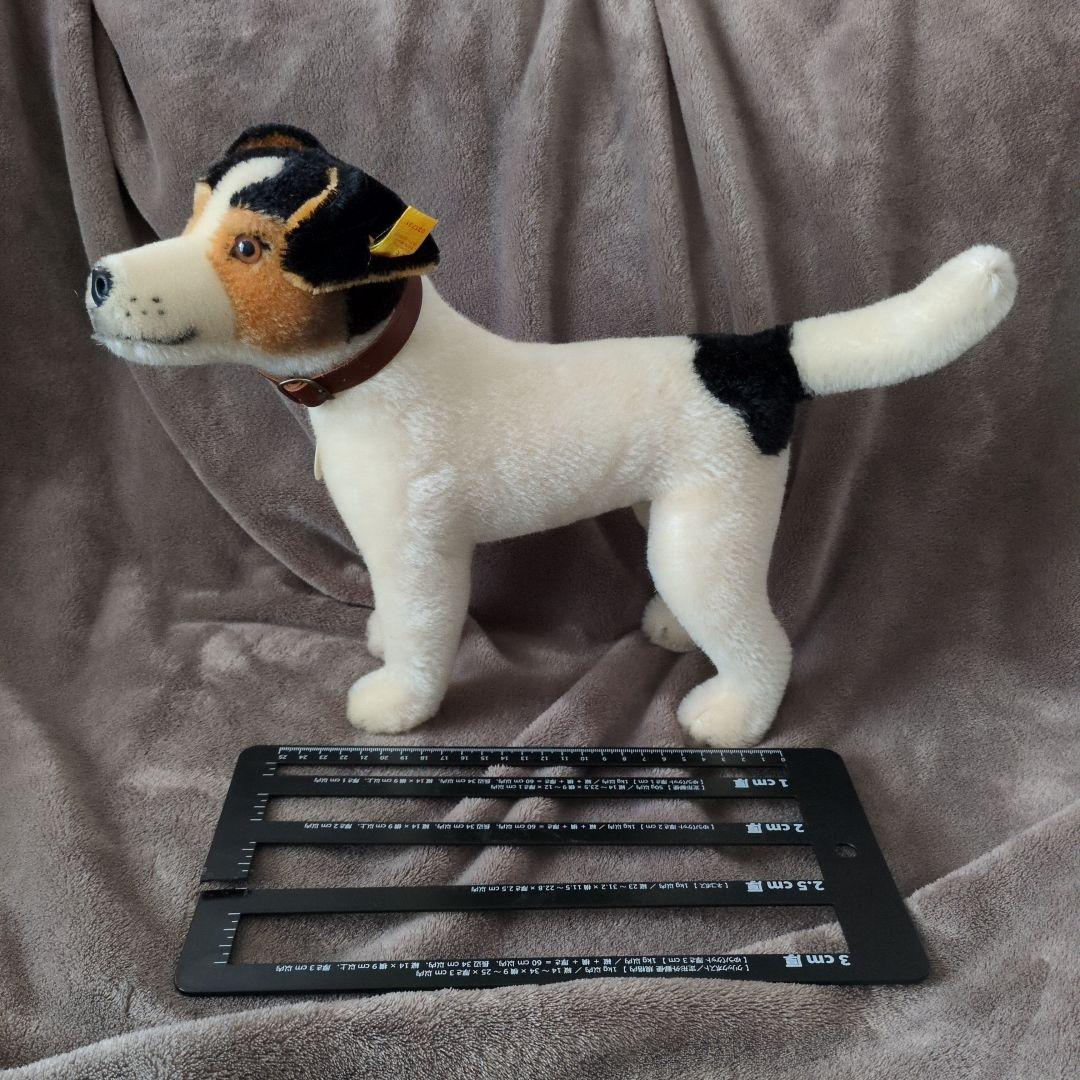 シュタイフ　ぬいぐるみ　犬　テリア