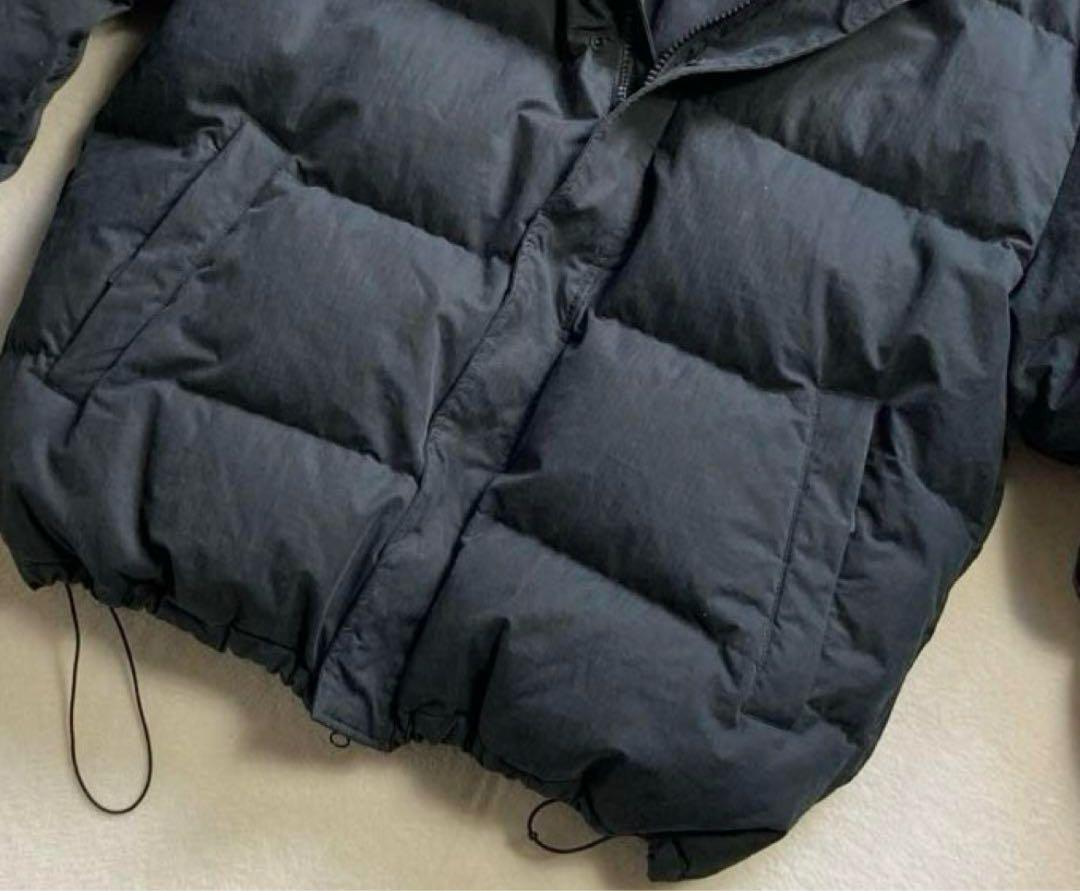 stussy RIPSTOP DOWN PUFFER JACKET【XL】黒